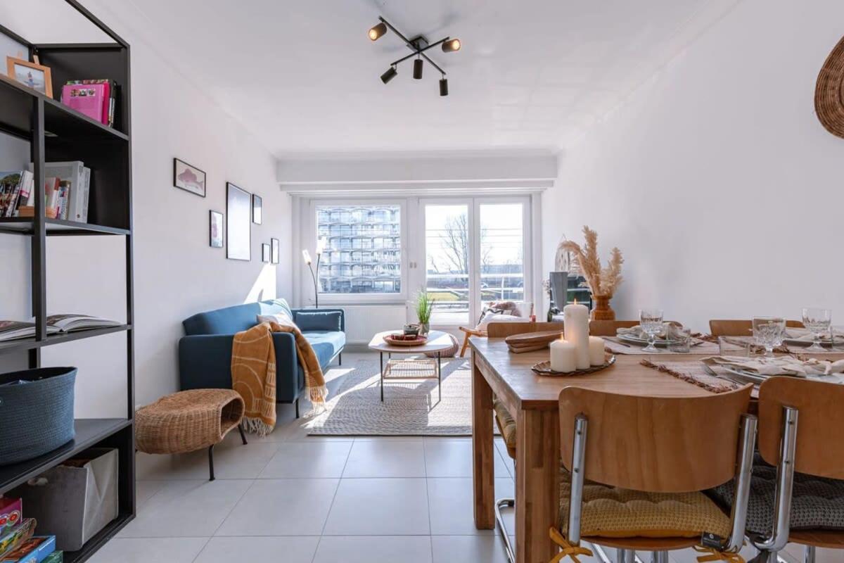 Huswell - Lovely, Sunny Flat Just Near The Beach And The Sea Остенде Екстер'єр фото